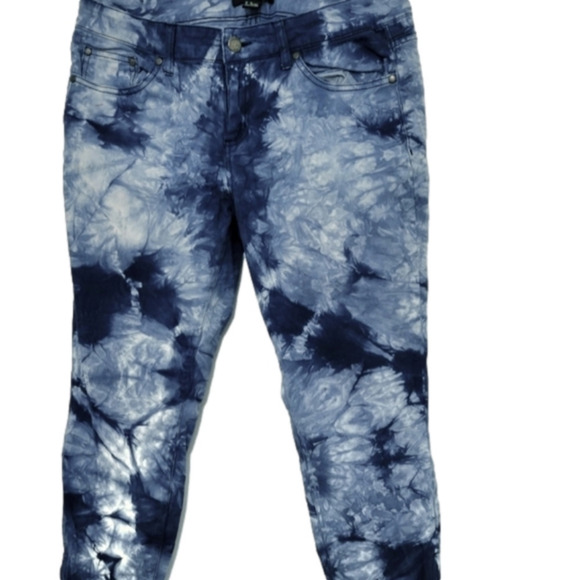 𝅺FOREVER 21 Ankle Tie & Dye Pants - Picture 1 of 3
